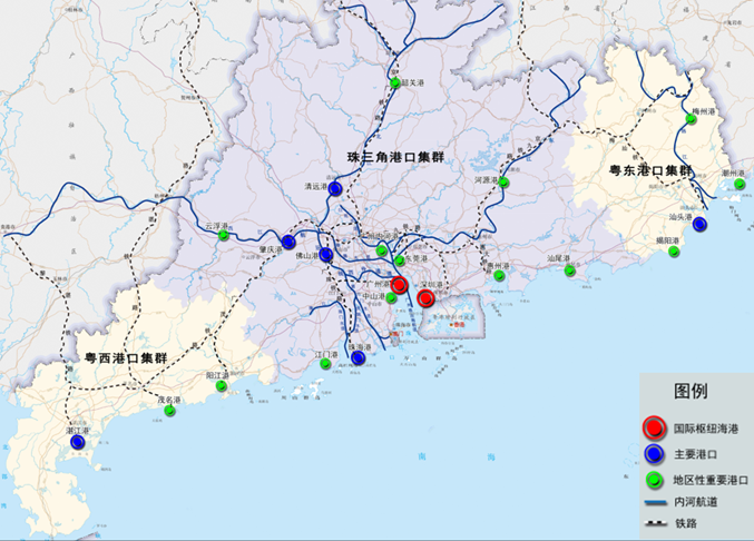 我单位参与江门港港口资源整合调研项目